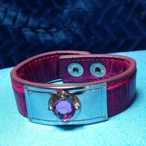Leather bracelet